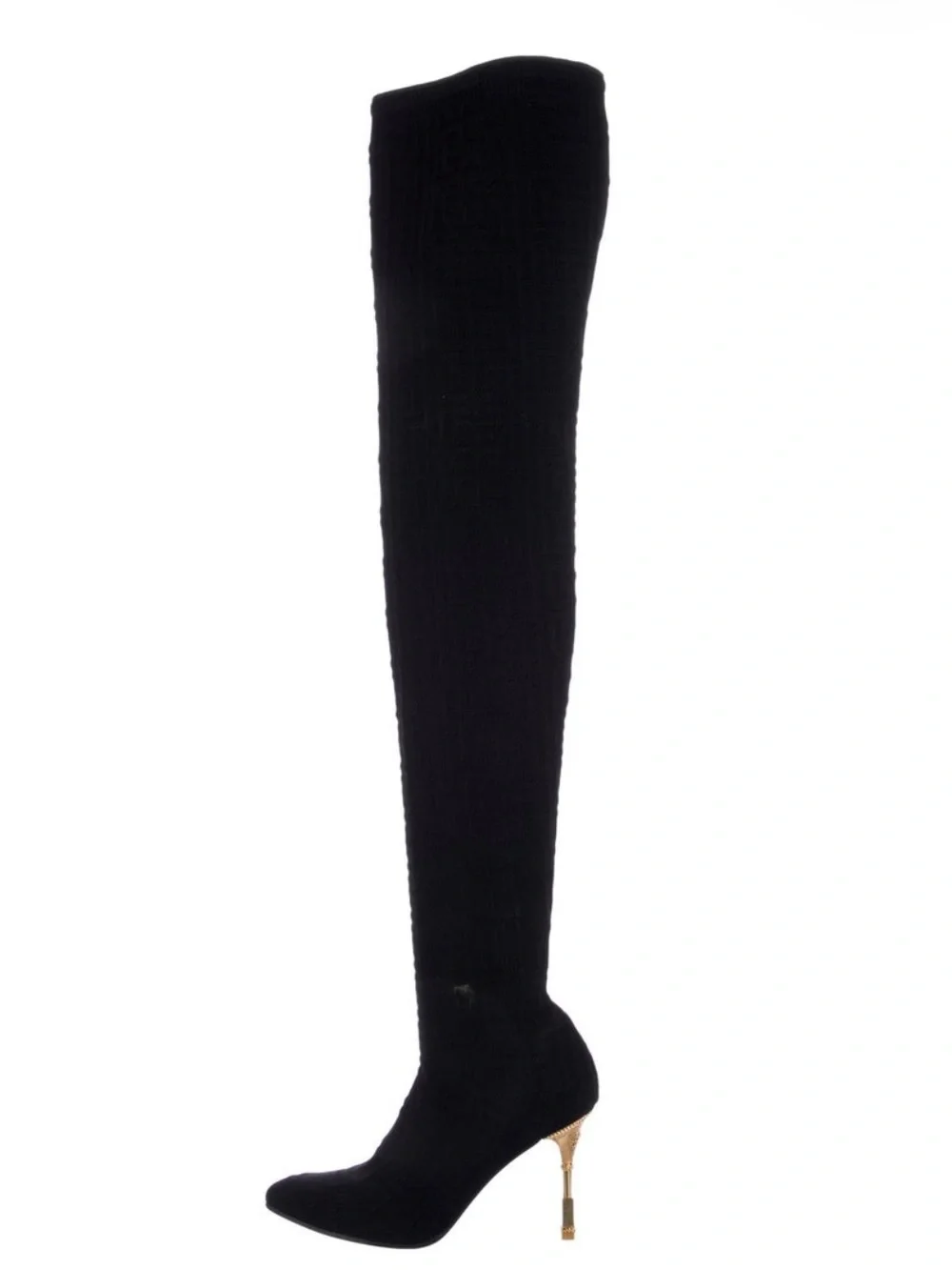 Balmain sock thigh high boots